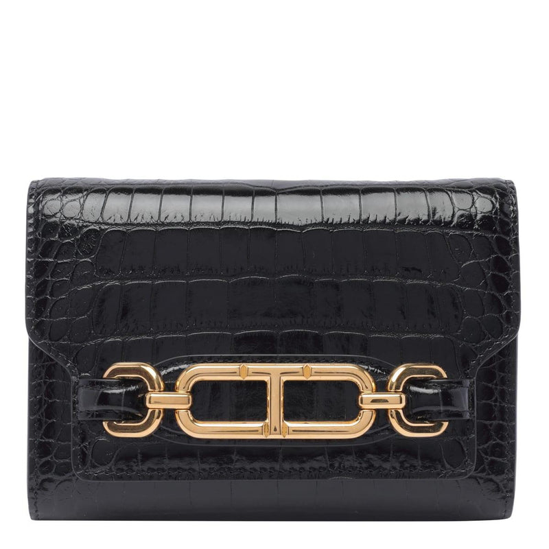 Tom Ford Shiny Crocodile Crossbody Bag - Women - Piano Luigi