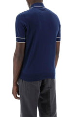 Brunello Cucinelli Knitted Short-sleeved Polo Shirt - Men