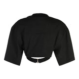 Jacquemus Wrap Cropped Top - Women