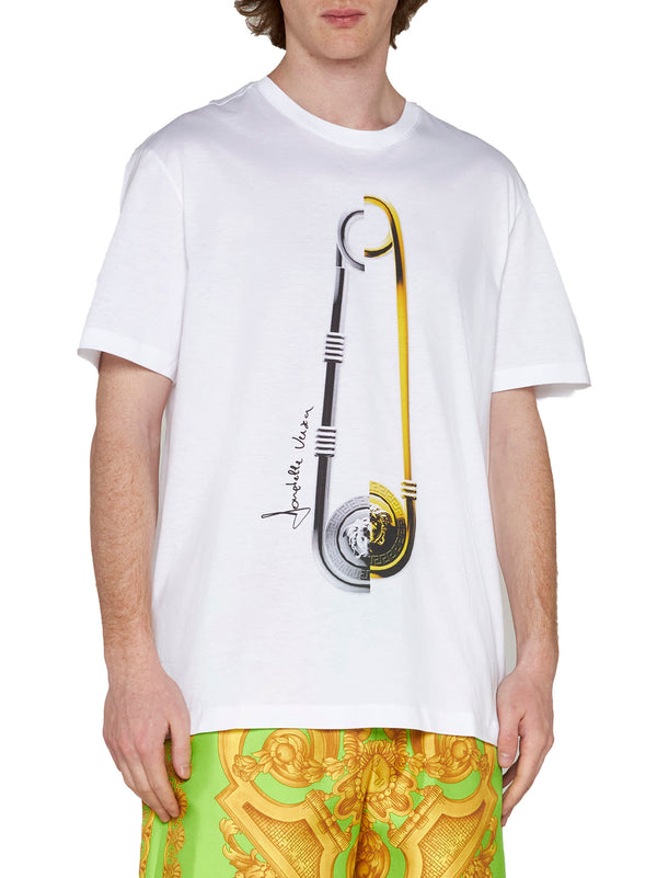 Versace Cotton Jersey Printed T-shirt - Men