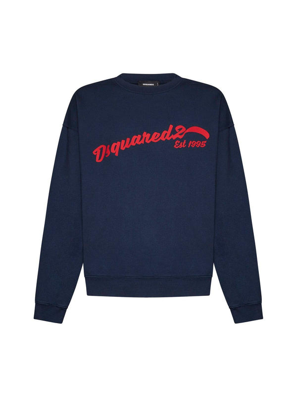 Dsquared2 Logo Printed Crewneck Sweatshirt - Men