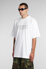 VETEMENTS T-shirt In White Cotton - Men - Piano Luigi