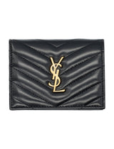 Saint Laurent Cassandre Flap Card Case - Women