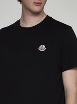 Moncler Logo-patch Cotton T-shirt - Men