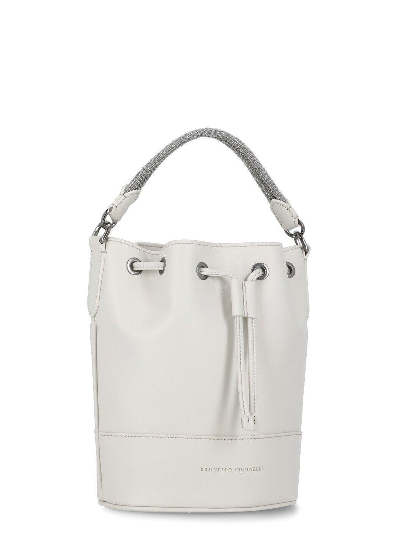 Brunello Cucinelli Monili Braided Bucket Bag - Women