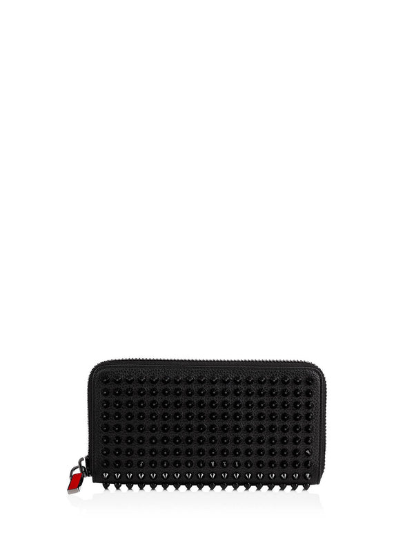 Christian Louboutin Leather Panettone Wallet With Spikes - Men