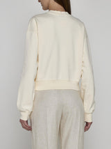 Jacquemus Gros Grain Cotton Sweatshirt - Women