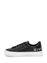 Givenchy Black City Sport Sneakers With Printed Logo - Men