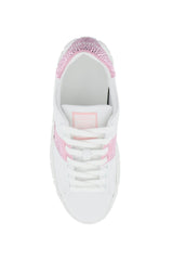 Versace Greca Sneakers With Crystals - Women