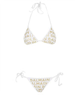 Balmain Triangle Bra Bikini - Women - Piano Luigi