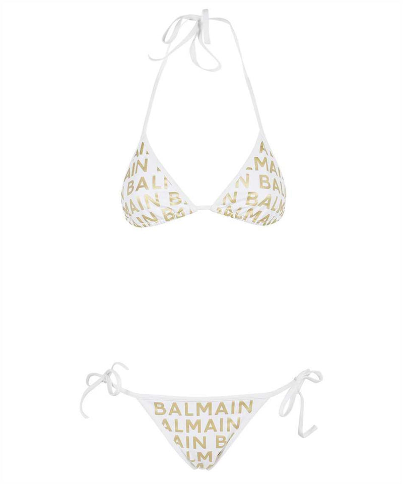 Balmain Triangle Bra Bikini - Women - Piano Luigi