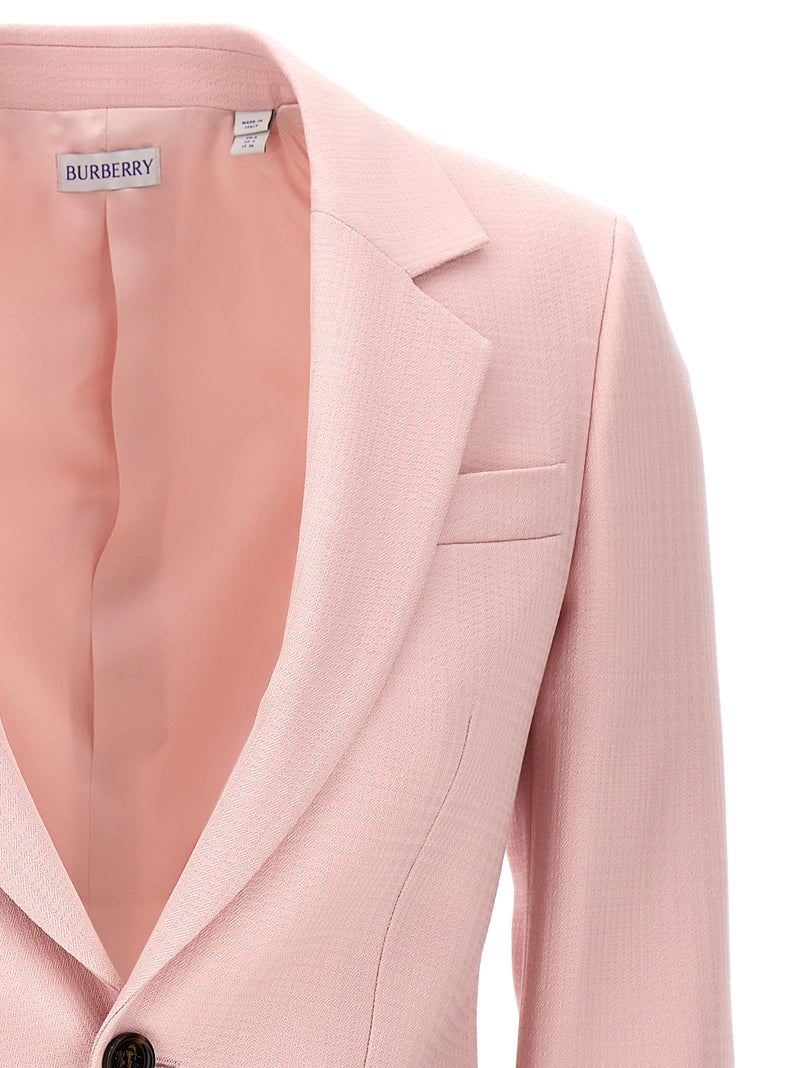 Burberry Single-breasted Tailored Blazer - Women