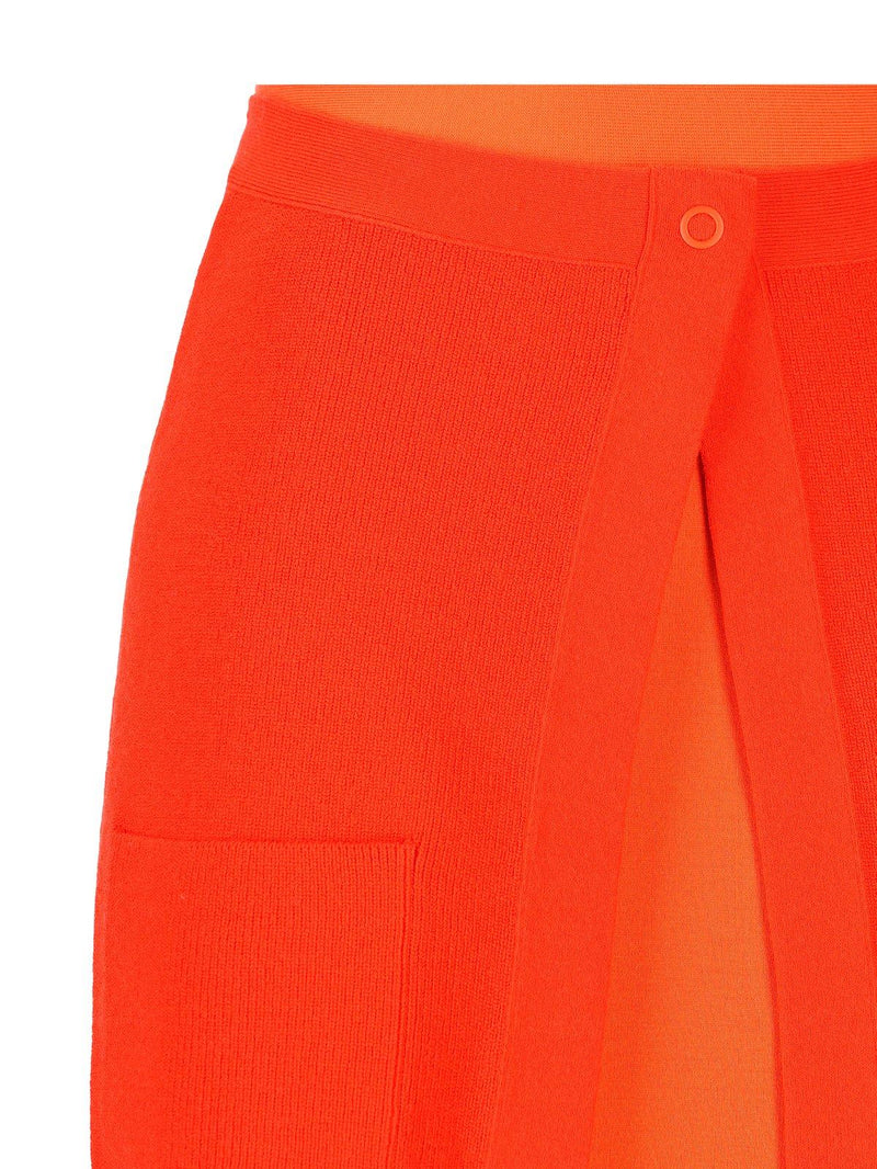 Fendi Double-layer Short Fitted Skirt - Women
