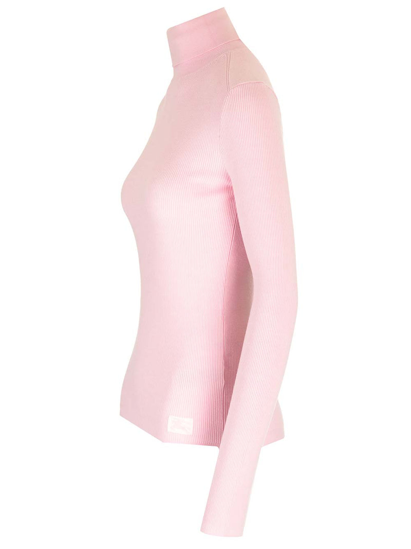 Burberry Pink Turtleneck Sweater - Women