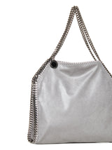 Stella McCartney Grey And Silver Falabella Tote Bag - Women