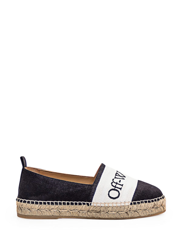 Off-White Espadrillas With Logo Bookish - Women