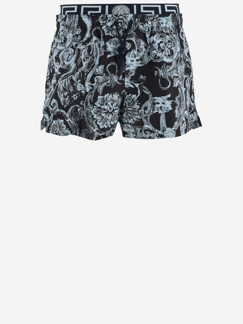 Versace Barocco Print Swimsuit - Men