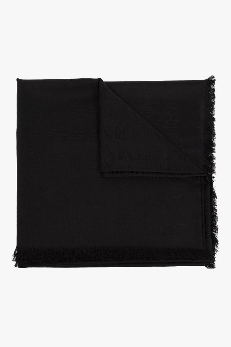 Saint Laurent Monogrammed Shawl - Men - Piano Luigi