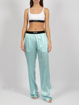 Tom Ford Stretch Silk Satin Pj Pants - Women