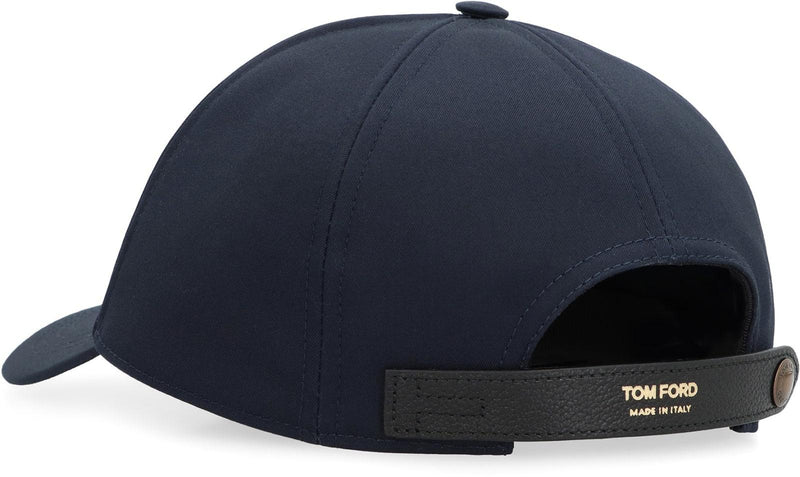 Tom Ford Logo Embroidery Baseball Cap - Men - Piano Luigi