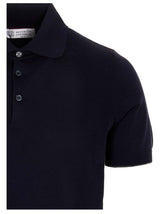 Brunello Cucinelli Buttoned Knitted Polo Shirt - Men