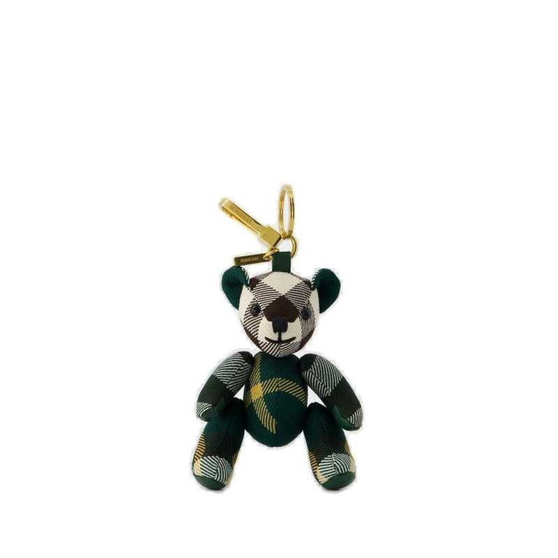 Burberry Bear Checked Keychain - Women