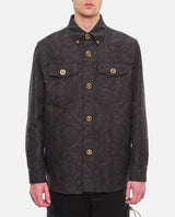 Versace Blouson Baroque Jacquard Cotton - Men - Piano Luigi