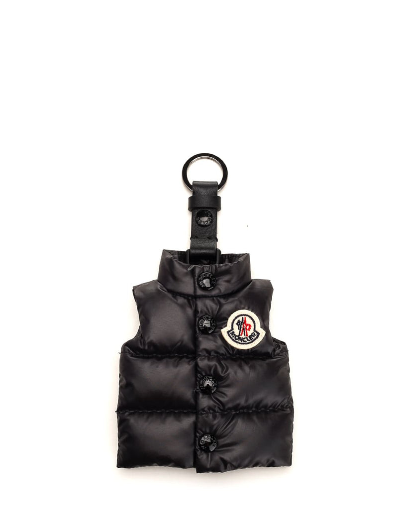 Moncler Black Vest Key Ring - Men