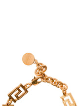 Versace Gold-colored Greca Chain Bracelet In Brass Woman - Women - Piano Luigi