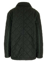 Burberry Ivi Green Quilted Jacket - Women