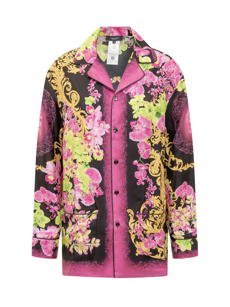 Versace Medusa Orchid Shirt - Women - Piano Luigi