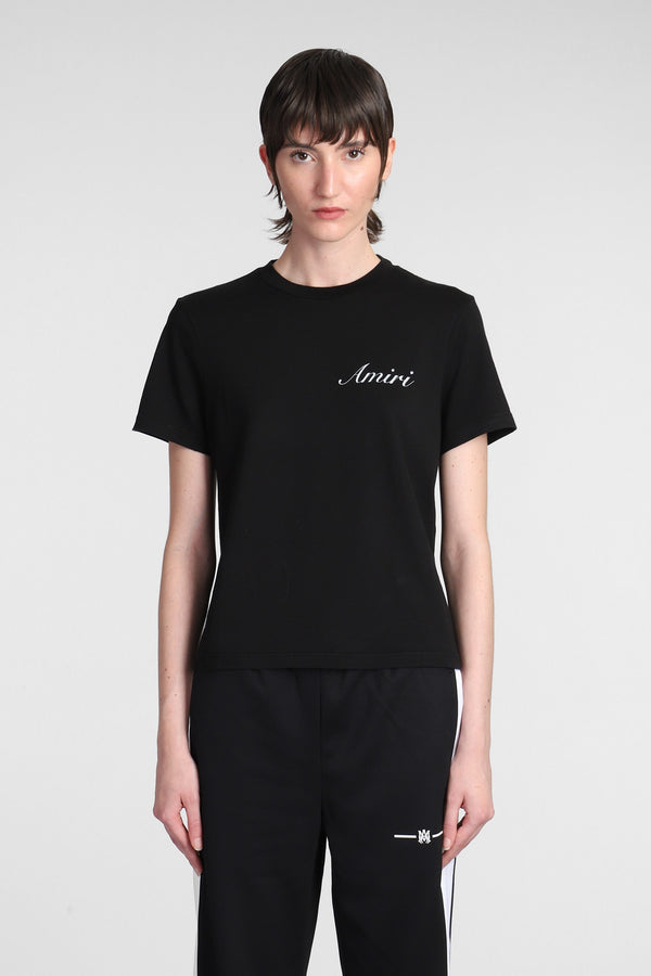 AMIRI T-shirt In Black Cotton - Women