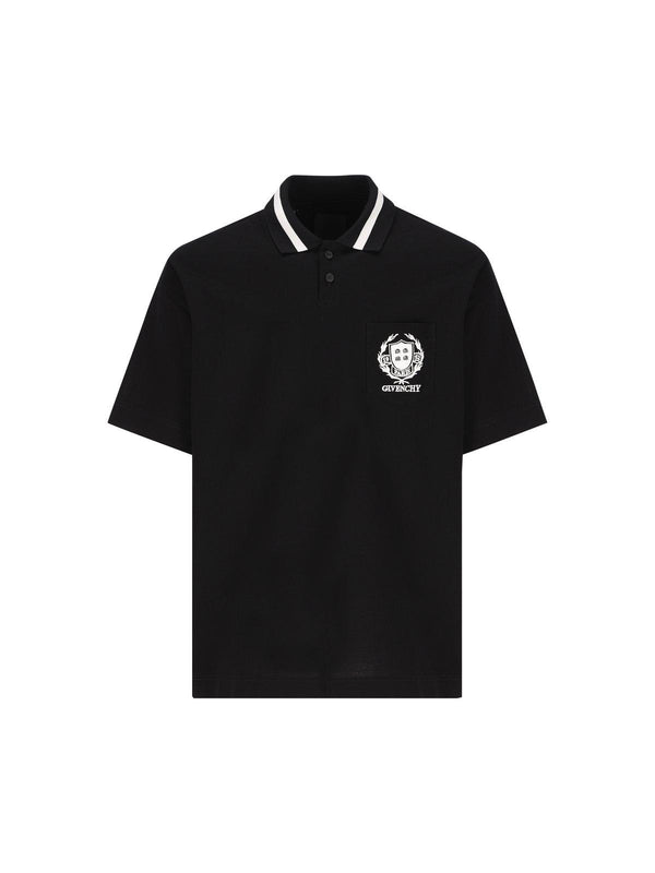 Givenchy Logo Embroidered Polo Shirt - Men