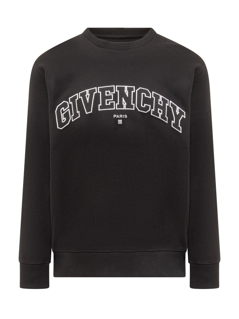 Givenchy College Embroidery Sweatshirt Men Piano Luigi