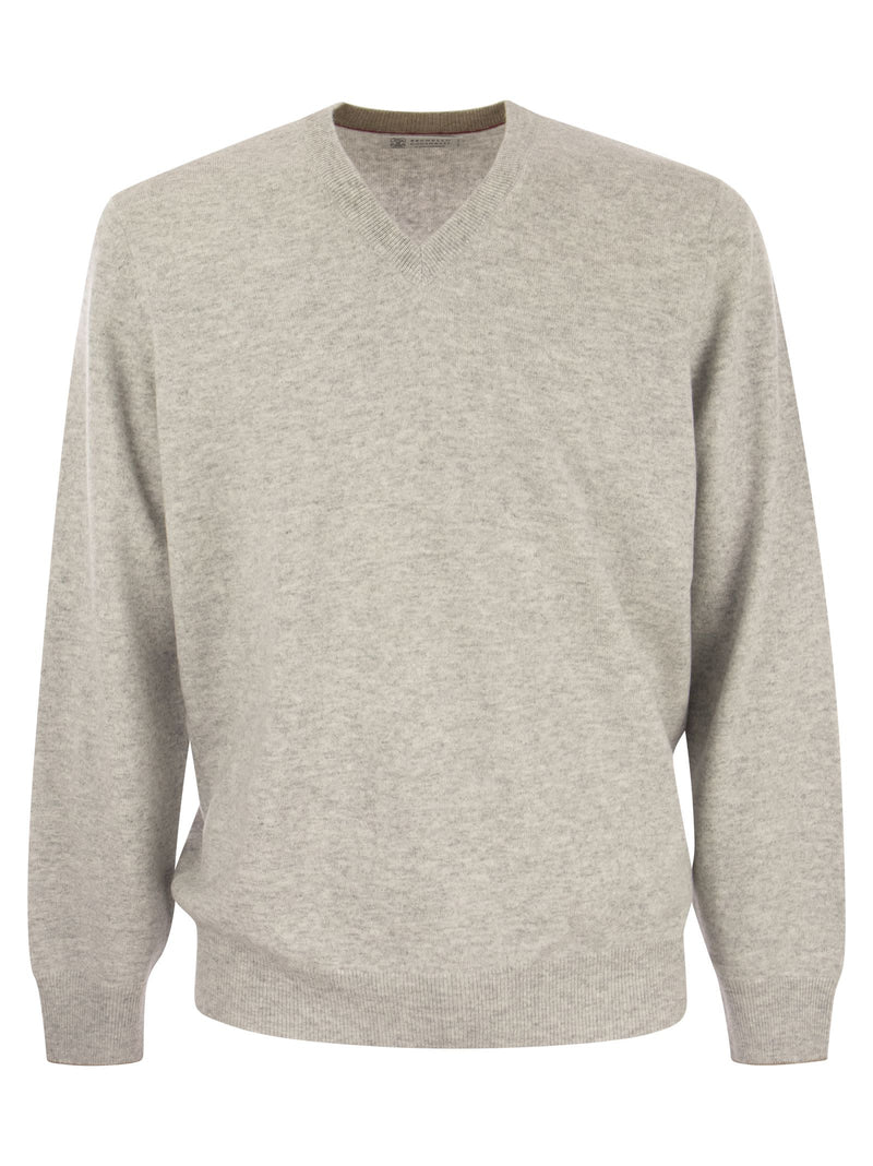 Brunello Cucinelli Cashmere V-neck Sweater - Men