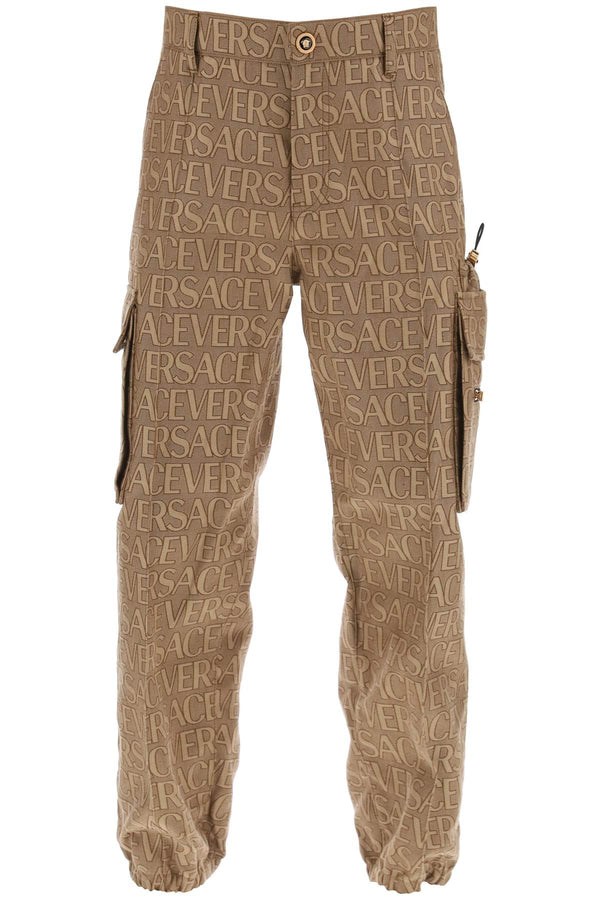 versace All Over Cargo Trousers - Men