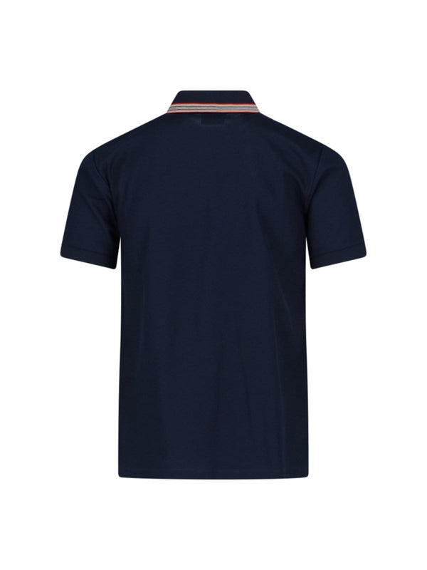 Burberry Striped Detail Polo Shirt - Men