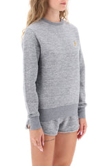 Golden Goose Athena Sweatshirt With Gold Star - Women