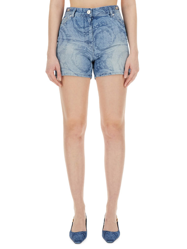 Versace Denim Shorts - Women