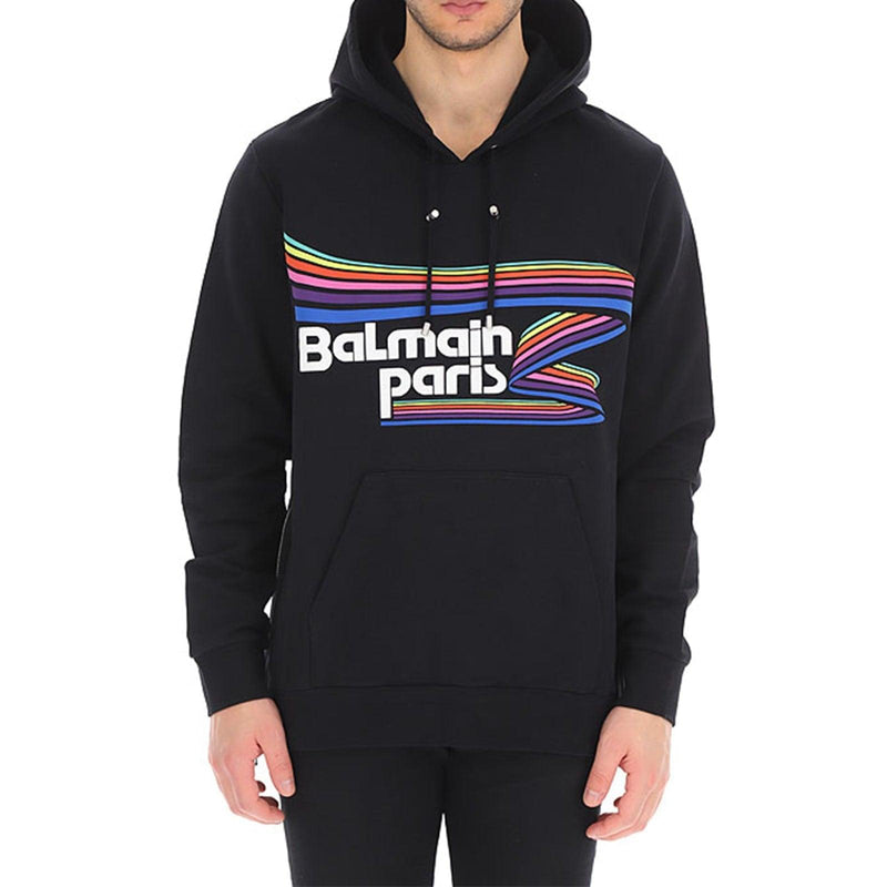 Balmain Logo Hooded Sweatshirt - Men - Piano Luigi