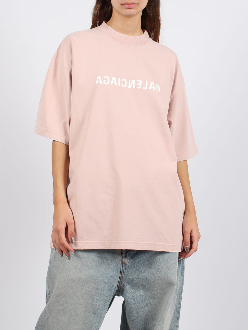 Balenciaga Back Flip T-shirt - Women