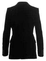 Saint Laurent Velvet Smoking Blazer - Women