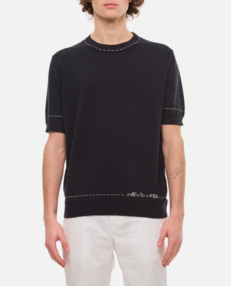 Fendi Shortsleeves Crewneck Sweater - Men