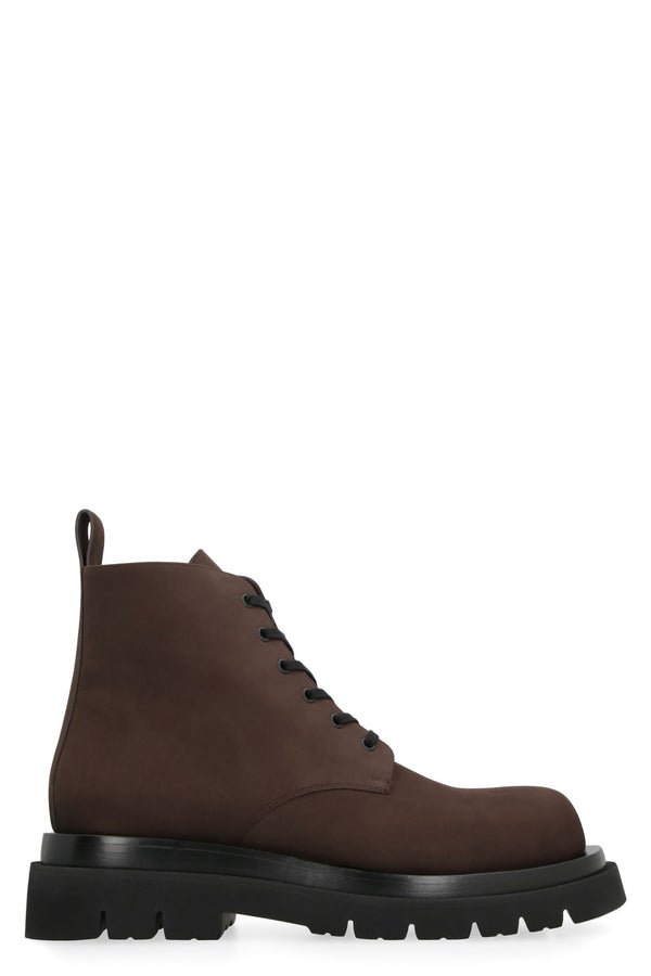 Bottega Veneta Lug Lace-up Ankle Boots - Men