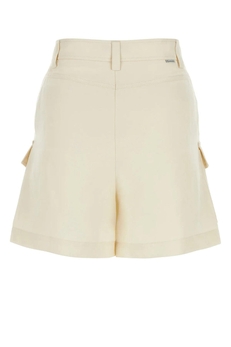 Woolrich Ivory Viscose Blend Shorts - Women