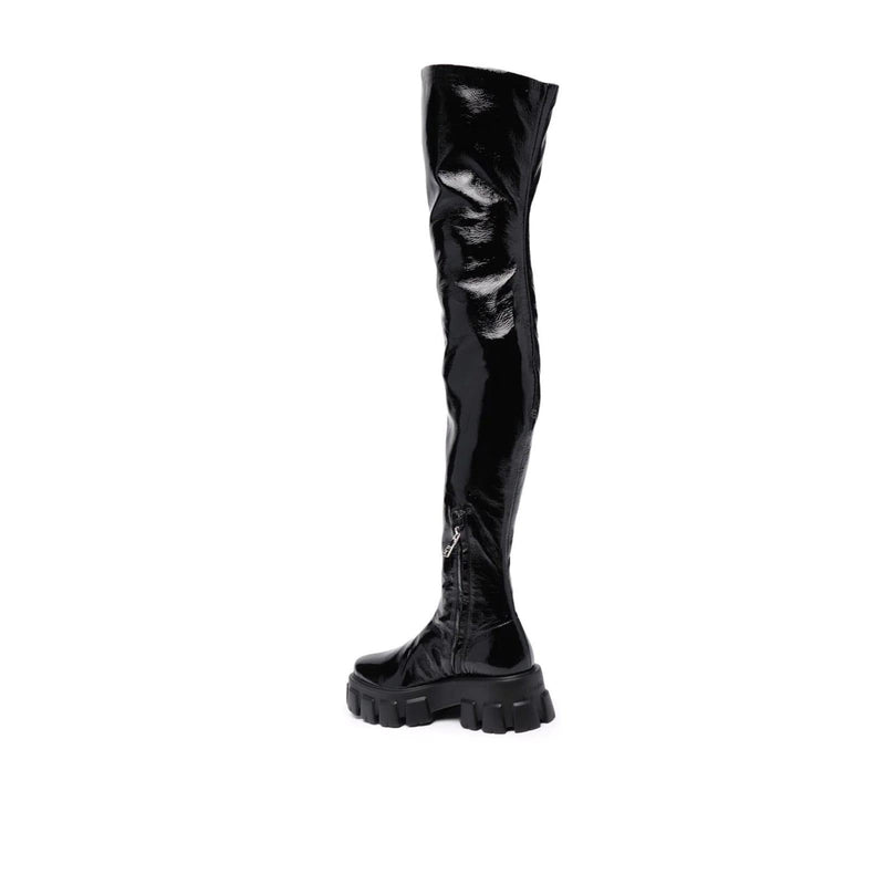 Prada Thigh-high Boots - Women - Piano Luigi