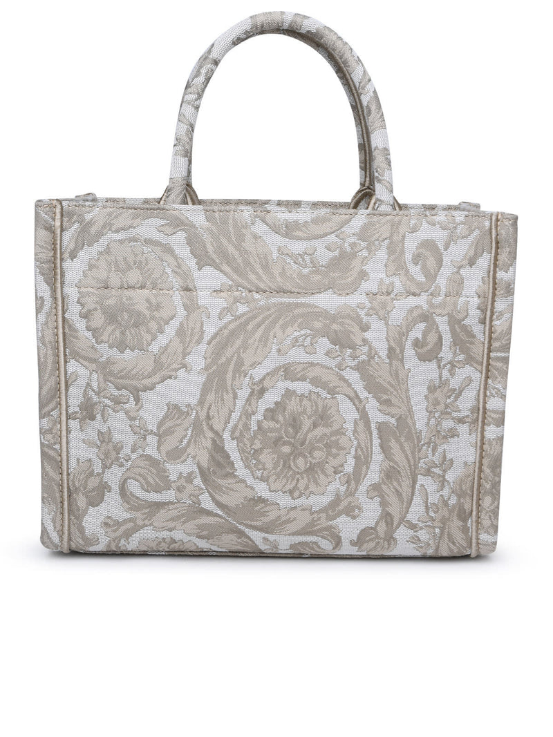 Versace Two-tone Fabric Bag - Women