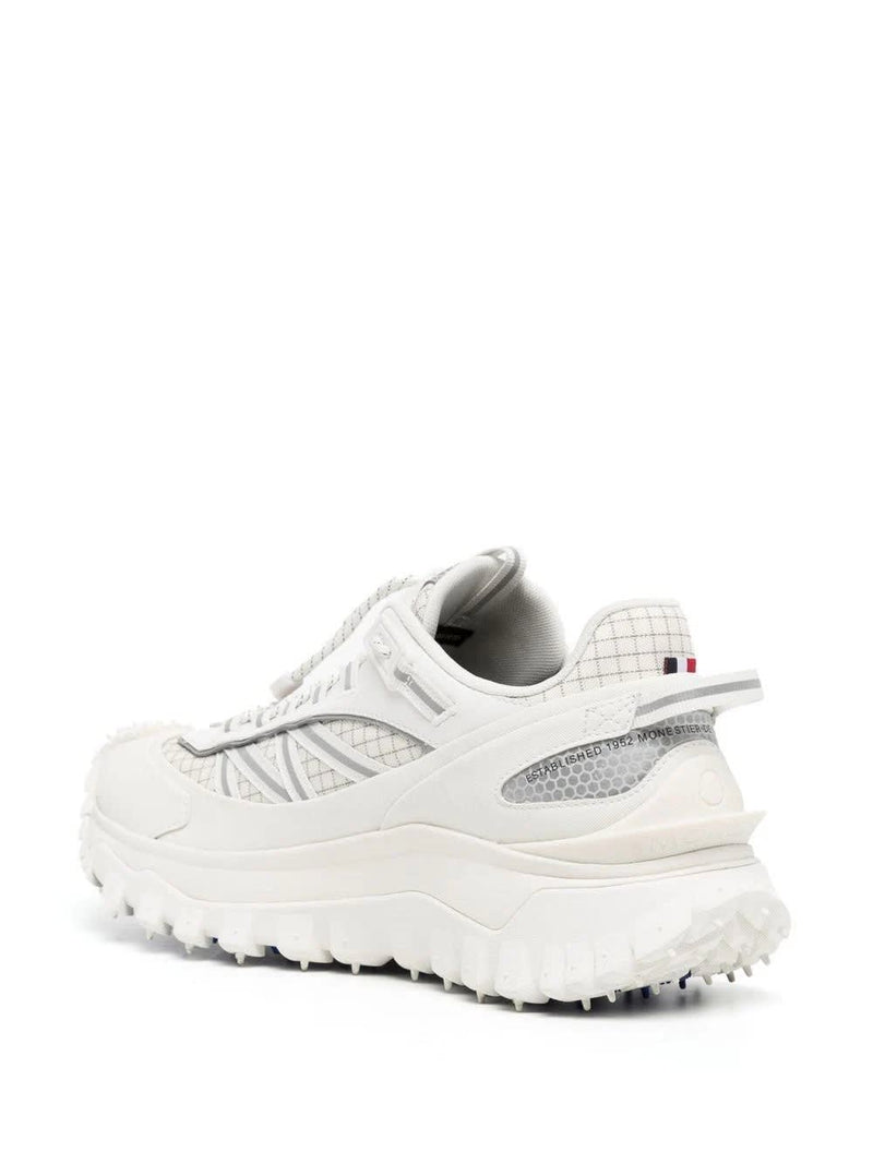 Moncler White Trailgrip Gtx Sneakers - Men