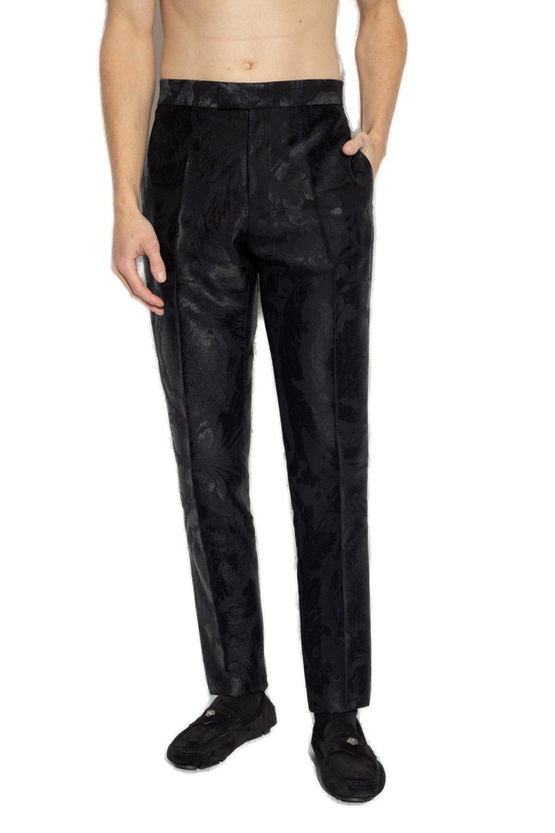 Versace Pleated Tailored Trousers - Men