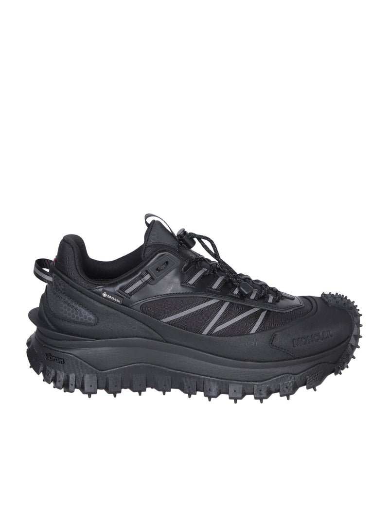 Moncler Trailgrip Gtx Low Black Sneakers - Men